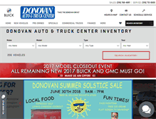 Tablet Screenshot of donovandrive.com